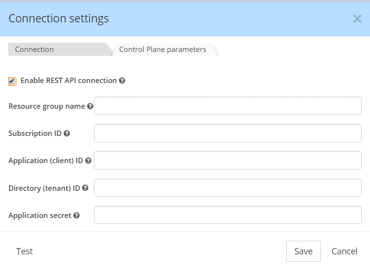 Synapse Data Plane dialog