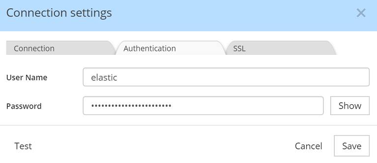 Elasticsearch - authentication