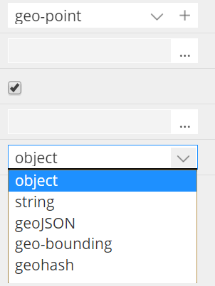 Elasticsearch geo-point sub-types