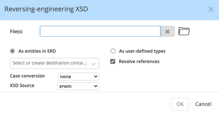 Erwin reverse-engineer resolved references