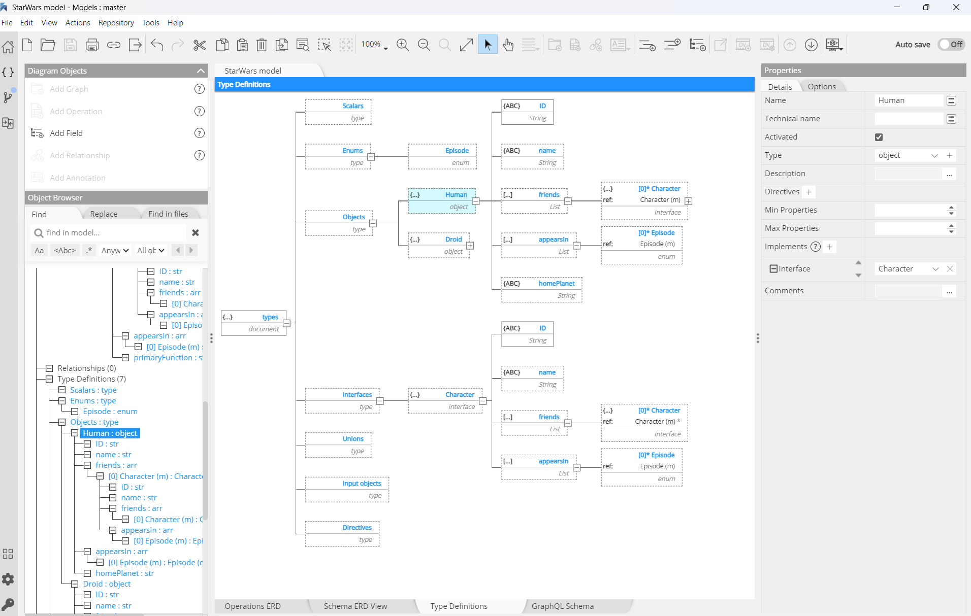 GraphQL workspace