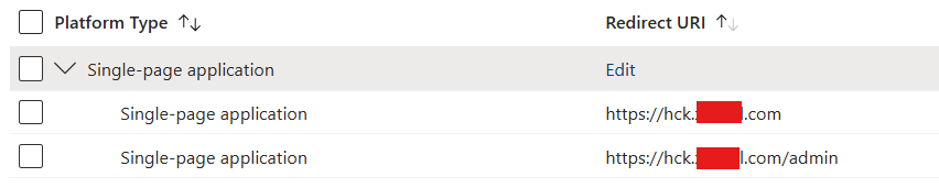 Hub auth Entra ID config URL 2