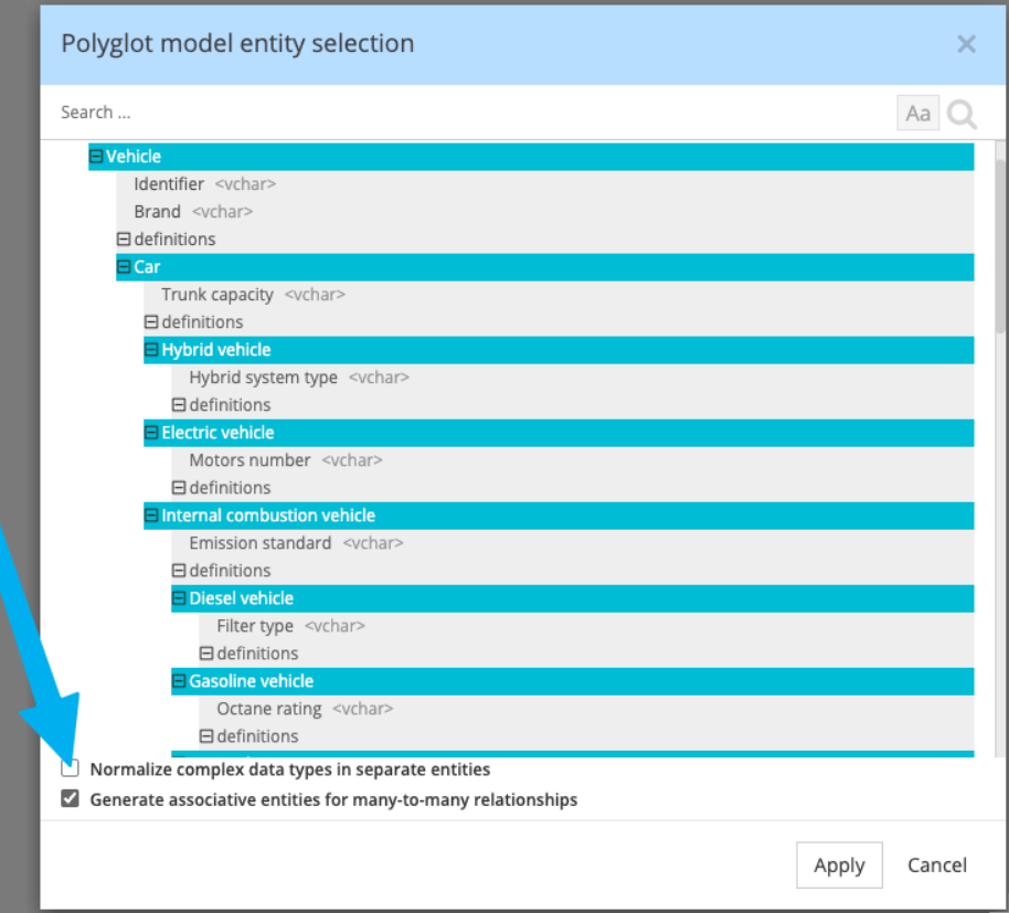 Inheritance supertype subtype normalize
