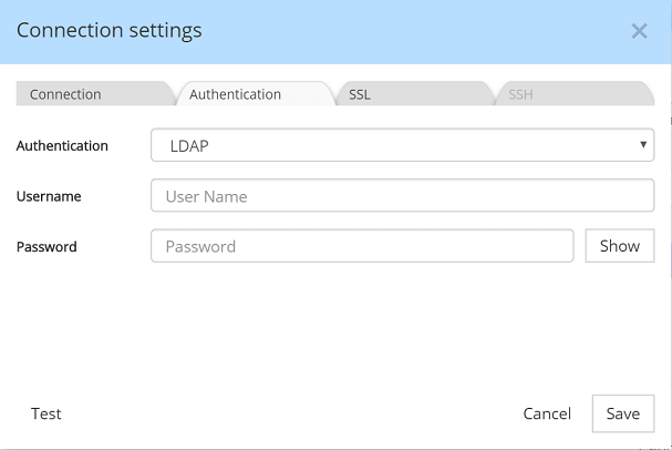 MongoDB connection LDAP 2