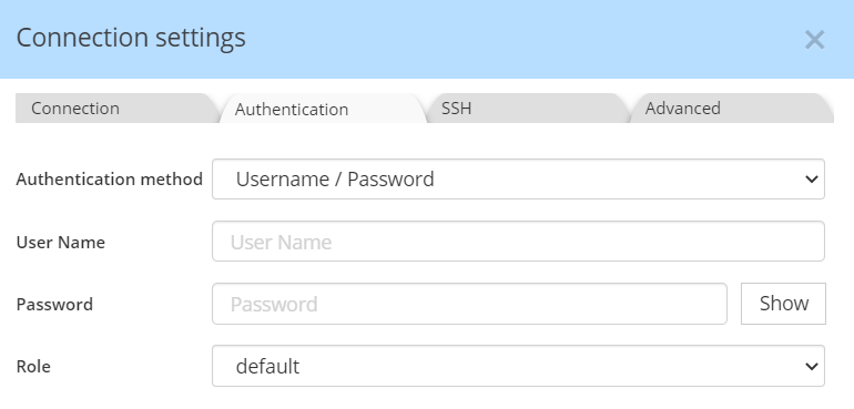 Oracle connection authentication