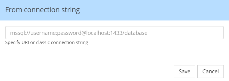 SQL Server Connection String