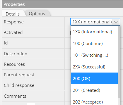 Tutorial OpenAPI Response code