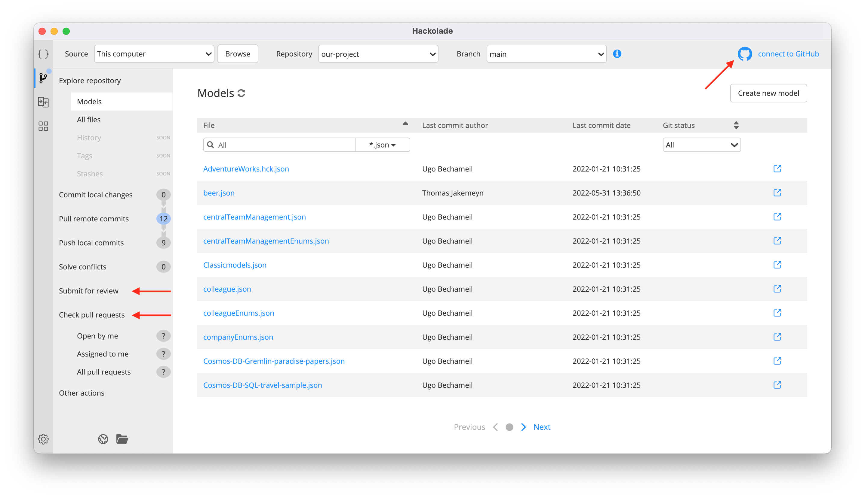 Workgroup - hub connection manual