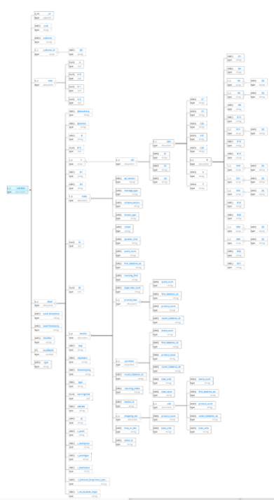 Complex JSON document